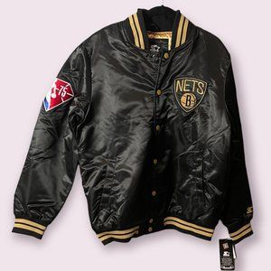 NBA Brooklyn 75th Anniversary Edition Starter Jacket - Large